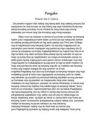 iniyot bata|Nag pakantot si anjie sa pamangkin nyang mas bata, ganadong .